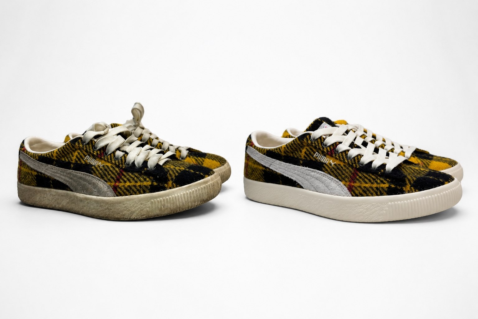 Кроссовки Puma после чистки
